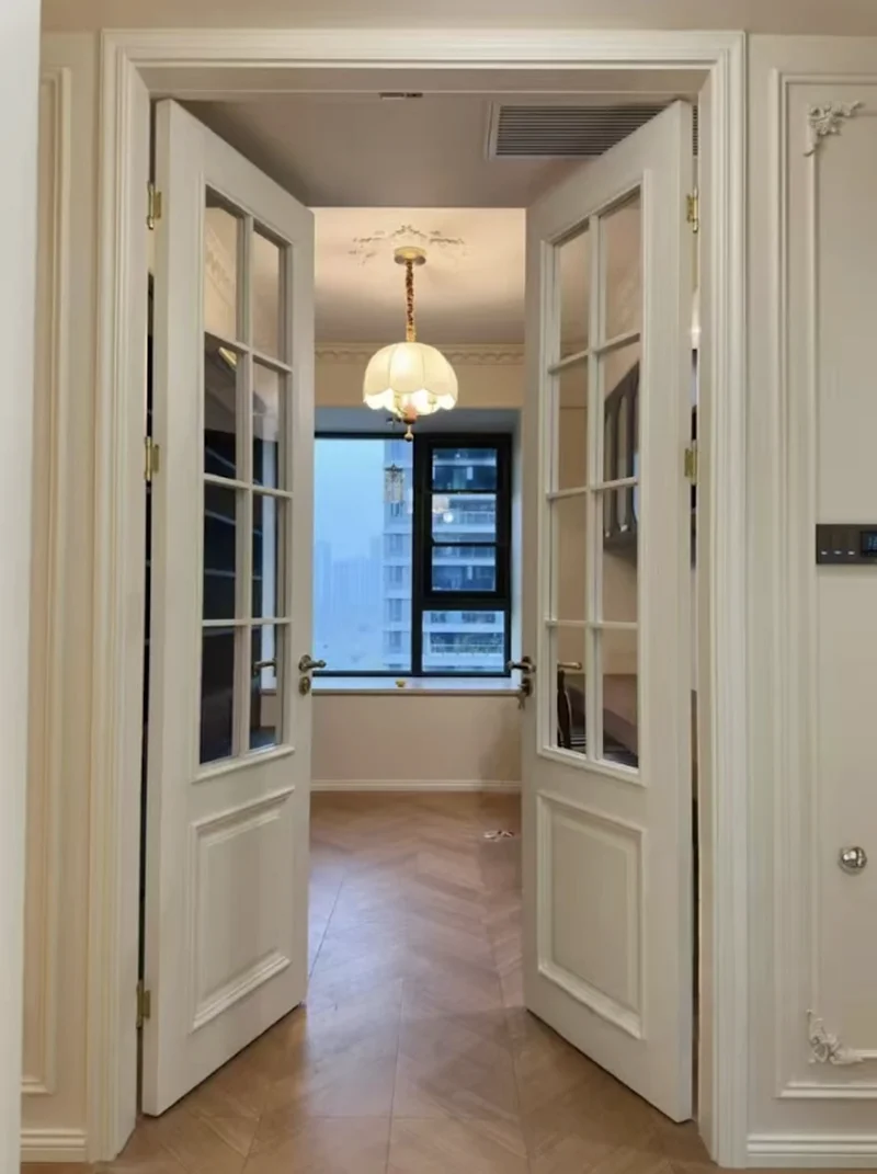 moisture-resistant wooden doors for tropical villa developments