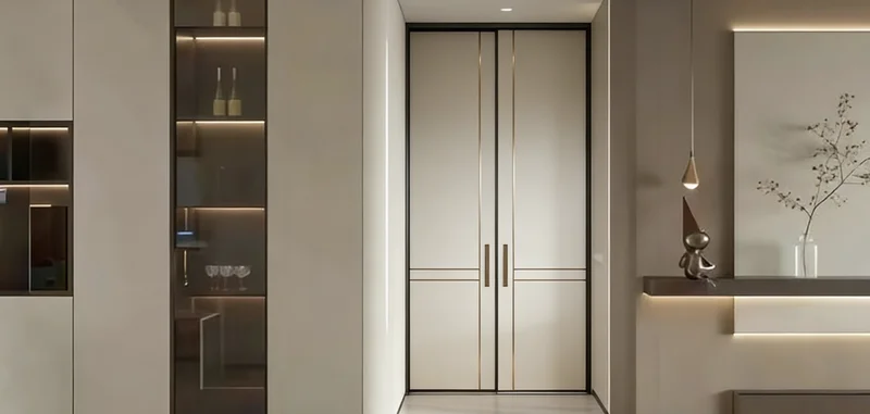 custom-design bi-fold aluminum garden doors for commercial courtyards