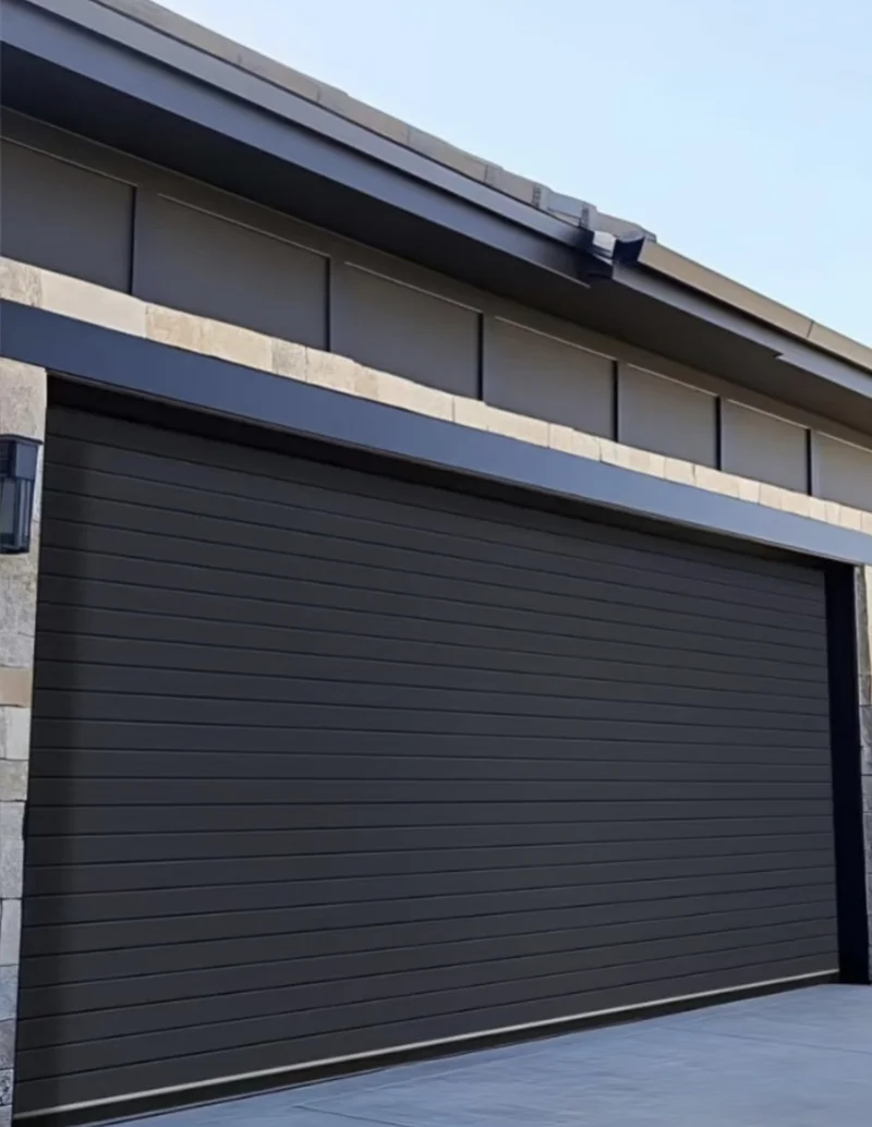 Garage doors for townhouses with limited space