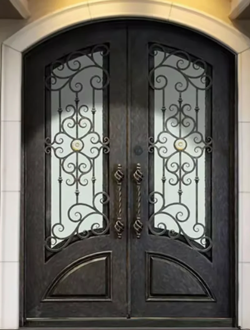 Garden doors for senior living community gardens