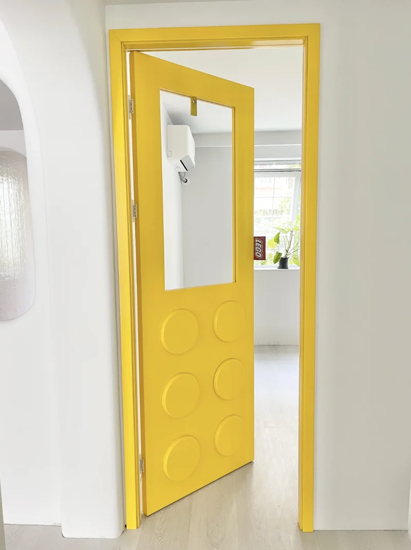 Garden door customization with custom wood species and finishes