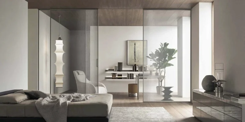 Bulk aluminum glass doors for apartment complexes