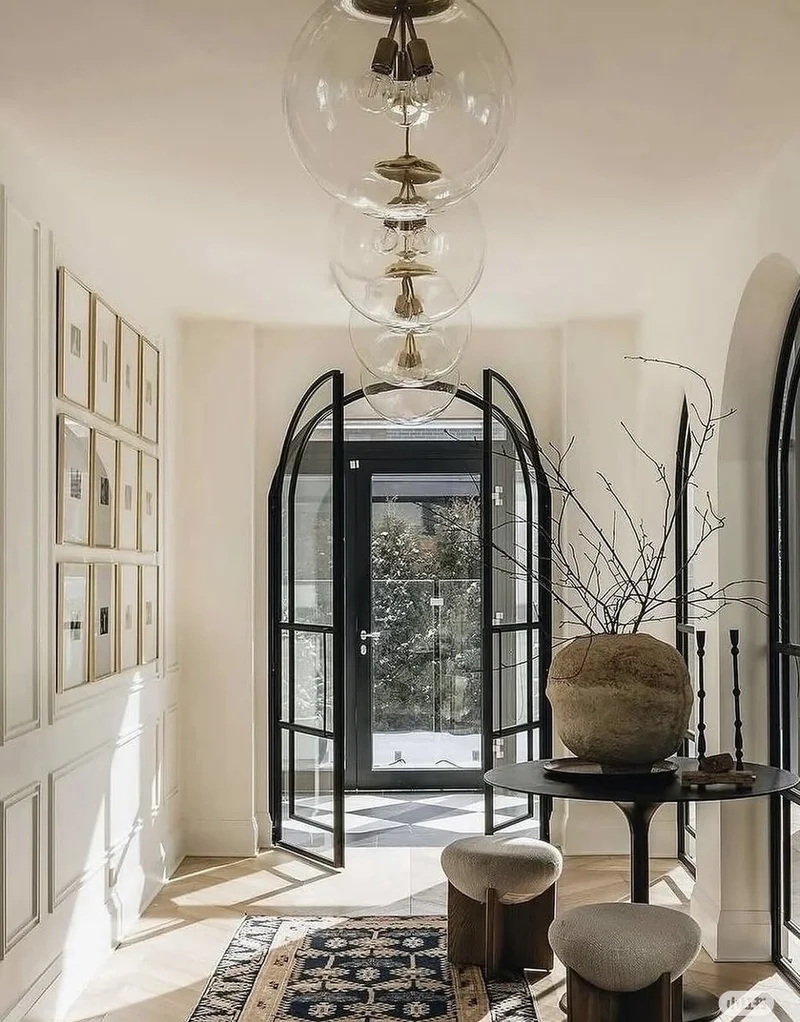 Aluminum glass doors for high-end developments
