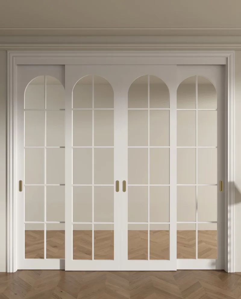 Aluminum glass door export to Southeast Asia with anti-corrosion