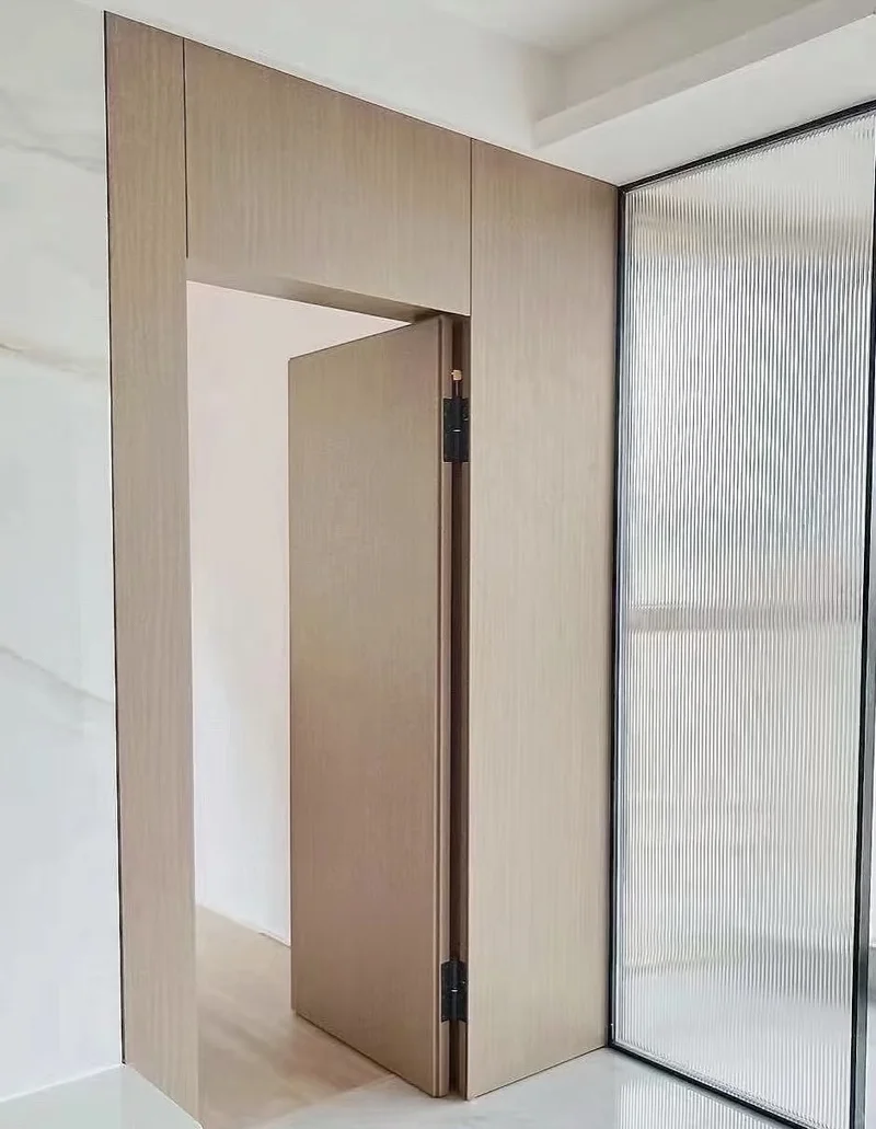 Aluminum glass doors for high-end developments