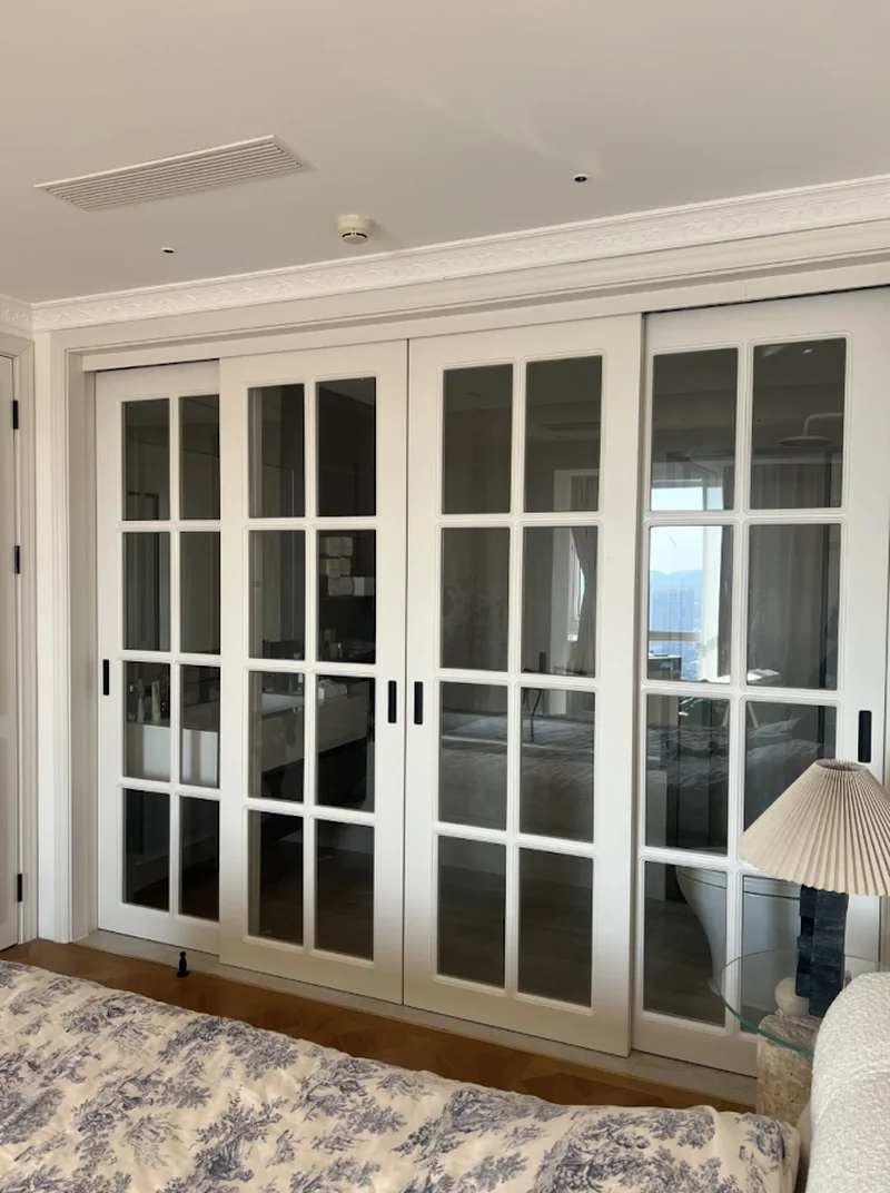 Aluminum glass doors for budget projects