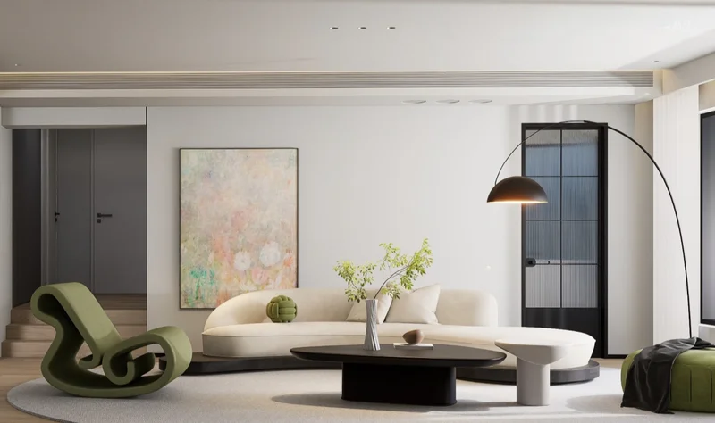 Aluminum glass doors for warehouse offices