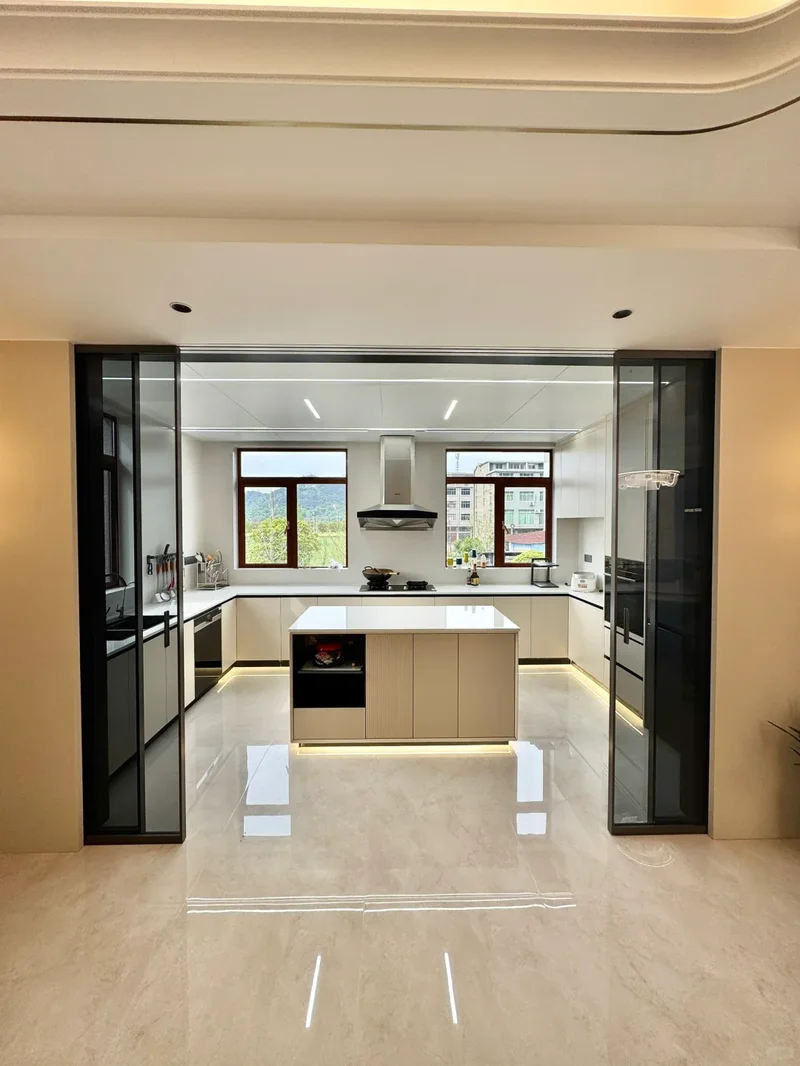 Aluminum glass doors for cultural tourism projects