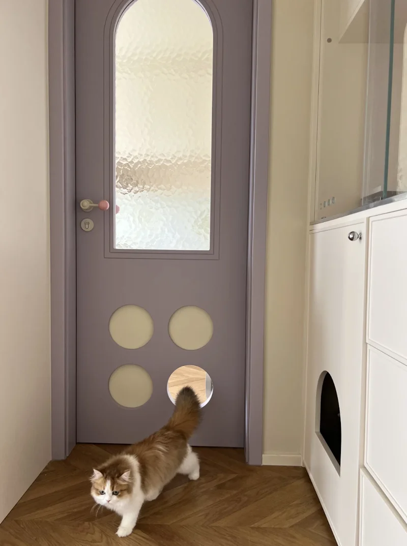 Aluminum glass doors for office park entrances