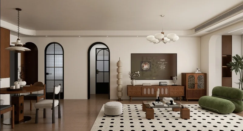 Aluminum glass doors for resort villas