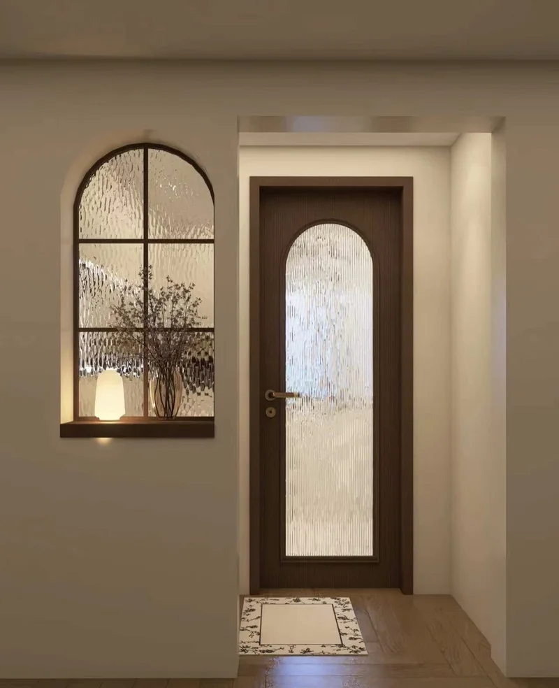 Aluminum glass door bulk shipping with safe packaging