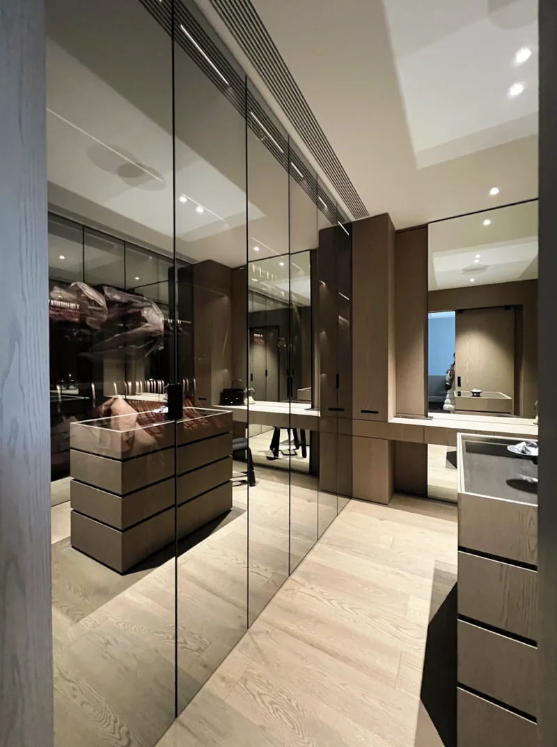 Wood glass door export to Australia AS/NZS 2047 certified with fire-rated glass