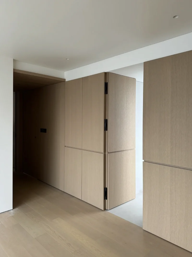 Solid wood door engineering manufacturer qualification certification project cases worry-free cooperation