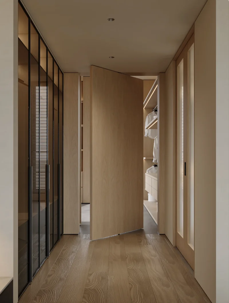 Fire-rated solid wood doors fire acceptance for hospital/school projects