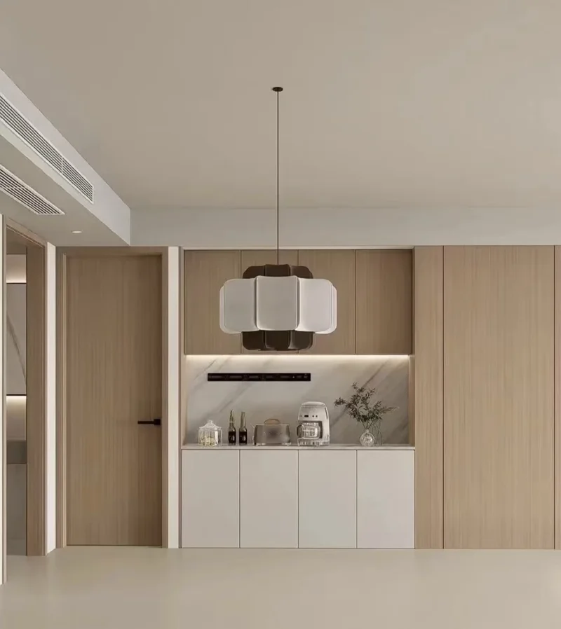 Hickory solid wood doors durable with high Janka hardness for high-traffic areas