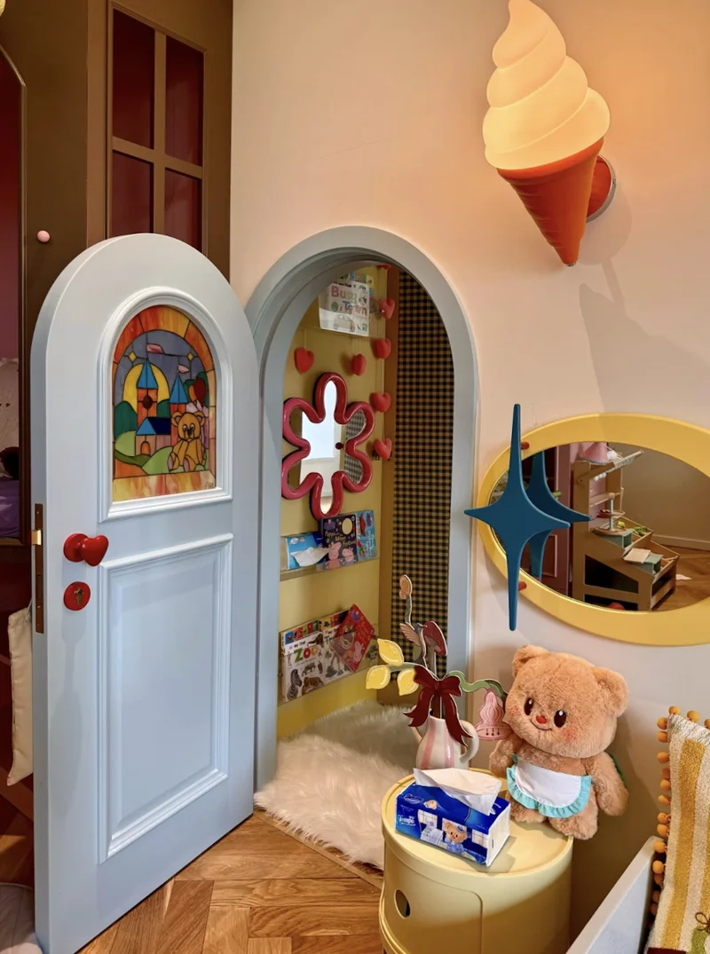 High-end club solid wood door project collection-grade material custom design