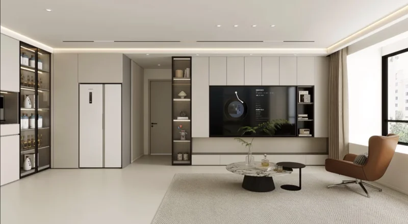 Ash solid wood doors minimalist design with flush panels for designer projects
