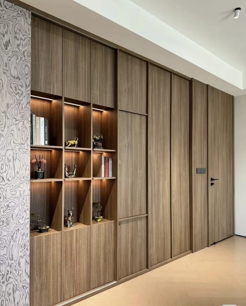 Solid wood door OEM manufacturer custom production minimum 500 units labeling service
