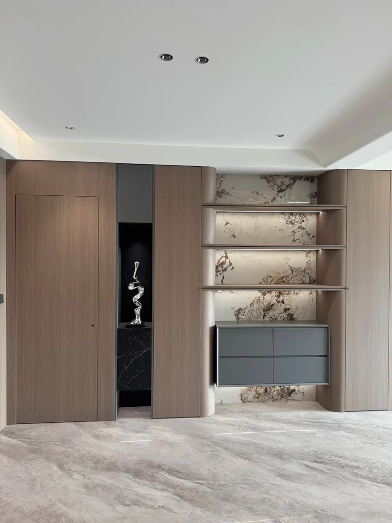 Solid wood door project cooperation scheme design installation guidance after-sales maintenance