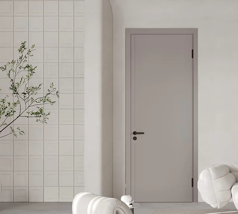 Oak solid wood doors finger-joint process high stability engineering procurement