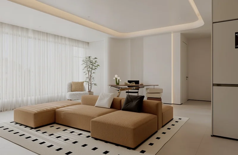 Ash solid wood doors minimalist design with flush panels for designer projects