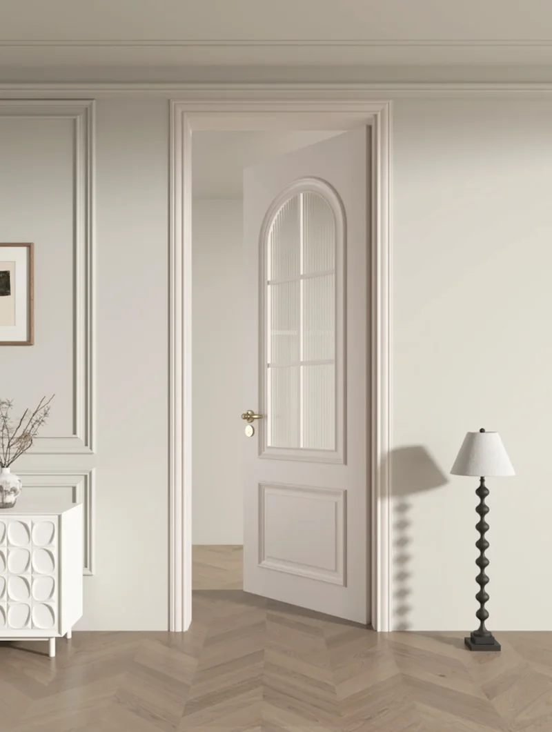 Hotel renovation solid wood door project fast delivery old door replacement