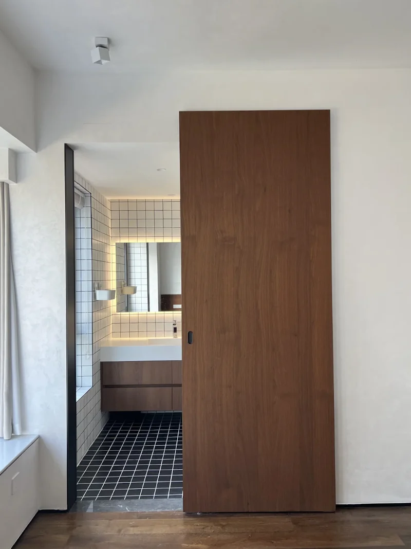 Solid wood doors E0 grade eco-friendly CE certified