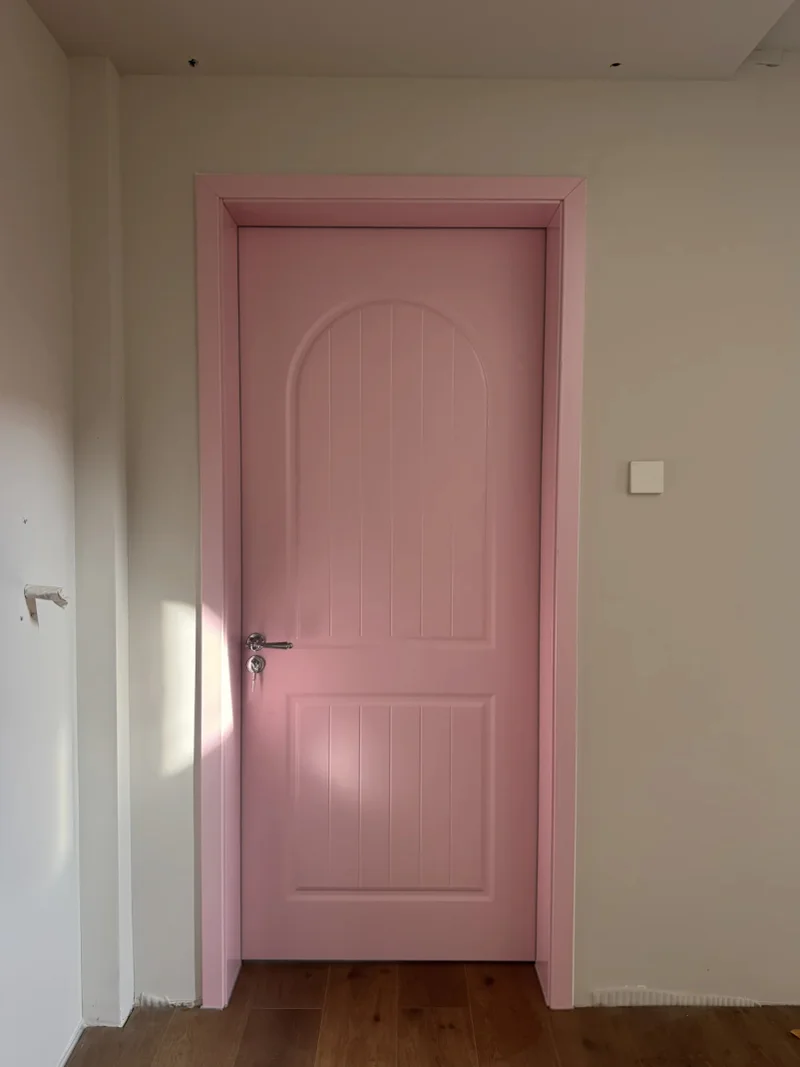 Walnut solid wood doors soundproof 35dB hotel projects