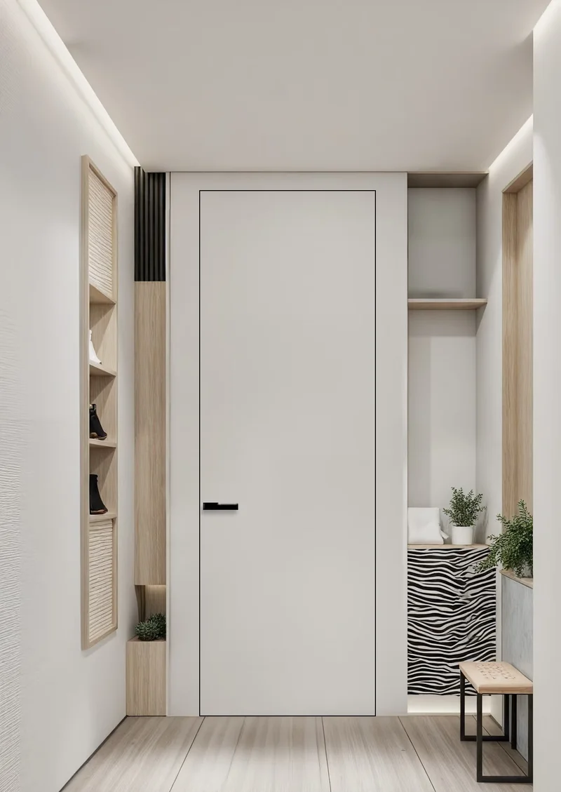 Solid wood door engineering manufacturer qualification certification project cases worry-free cooperation
