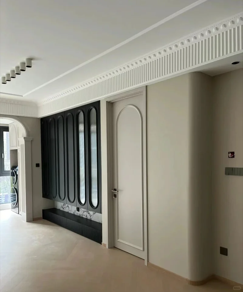 Solid wood door OEM manufacturer custom production minimum 500 units labeling service