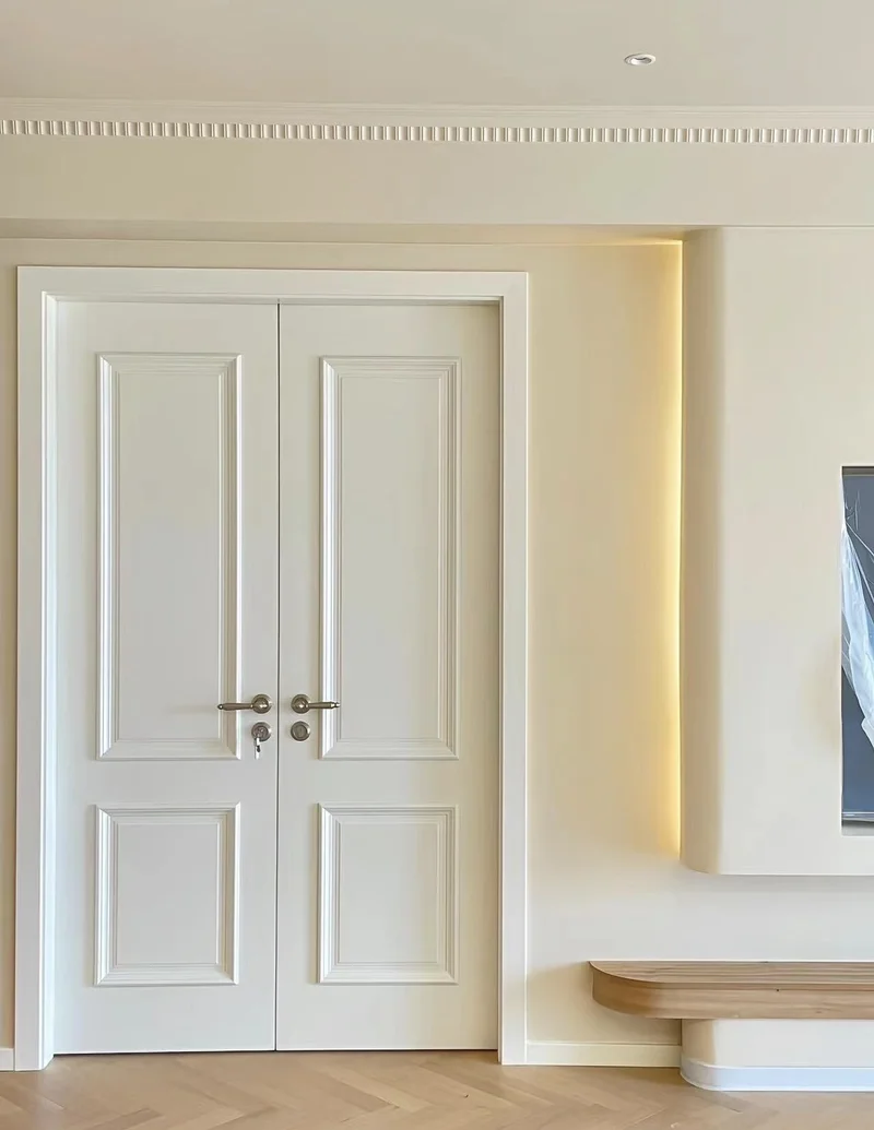 Five-star hotel solid wood door project bulk purchase minimum 200 units