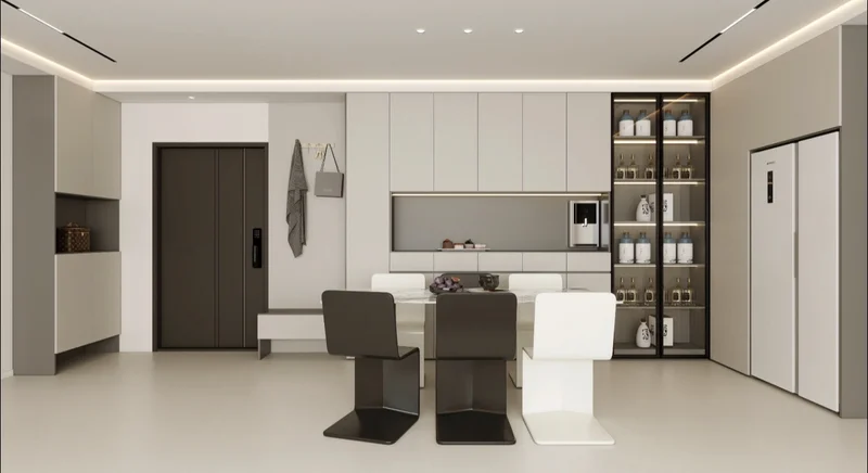 Ash Solid Wood Doors: Minimalist Design Elegance for High-End Designer Projects