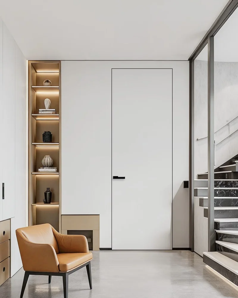 Solid wood doors bulk shipping container load export worldwide