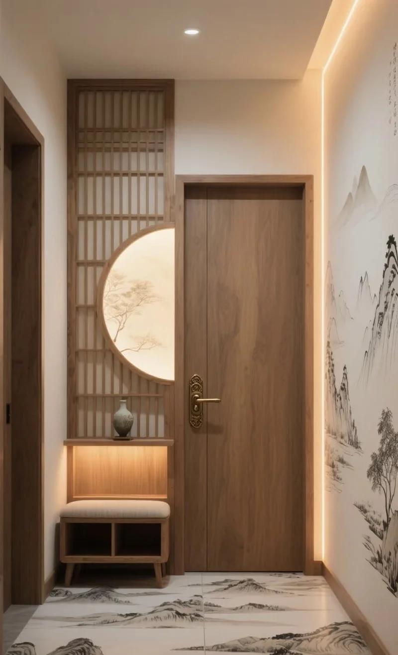 Office building solid wood door procurement modern style bulk supply