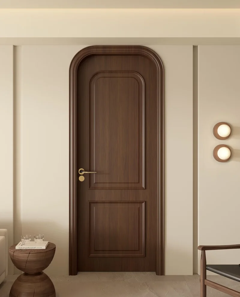 Fire-Rated Solid Wood Doors with UL 60-Minute Certification for Office Building Safety