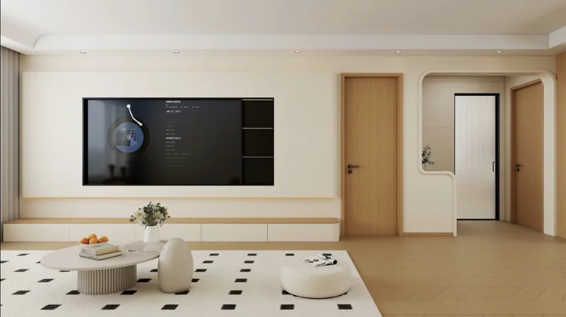 Solid wood door factory direct supply engineering wholesale no middleman price advantage