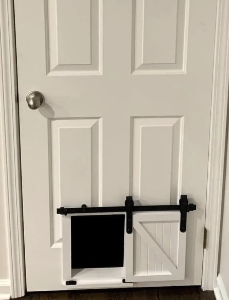 Cherry solid wood doors eco-friendly E0 grade with antibacterial finish for hospitals